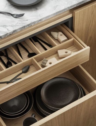 Blomus Aves Spülbürste 4er-Set - Holz