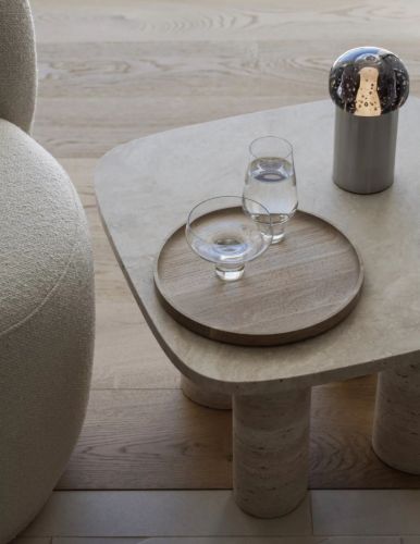 Blomus Oku Tablett Klein Ø: 25 cm - Eiche
