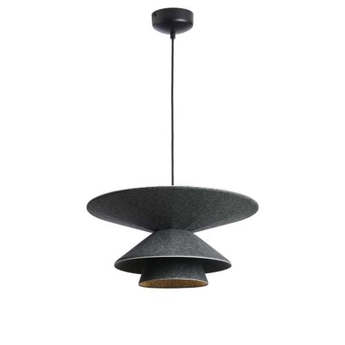 LOOM Design Morphic Pendelleuchte Ø: 49,6 cm – Schwarz