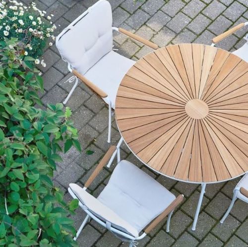 Mandalay Vollkissen für Daisy Gartenstuhl 6er-Set – Sand