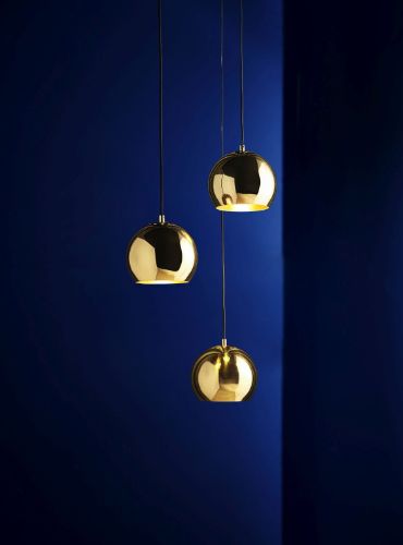 Frandsen Ball Pendant Ø18 cm – Massives Messing