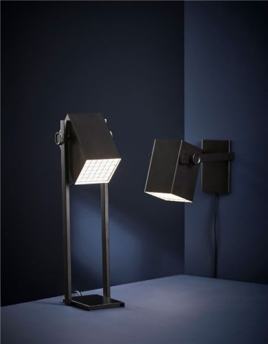 Frandsen BF Quadro Tischleuchte H: 45 cm – Mattschwarz