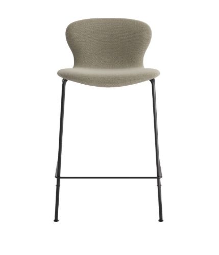 Bruunmunch PLAYchair Bar LowBack Fully Upholstered  - Re-Wool 218/Black