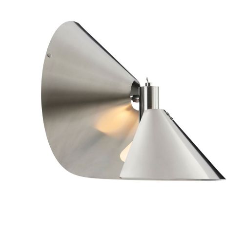 Frandsen Peel Wandleuchte H: 27,5 cm - Gebürsteter Edelstahl