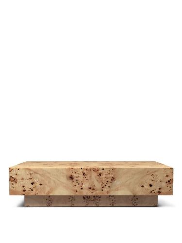 Ferm Living Burl Coffee Table Small H: 30 cm - Natural/Burl Veneer