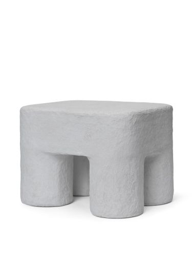 Ferm Living Podo Hocker H: 25 cm - Weiß