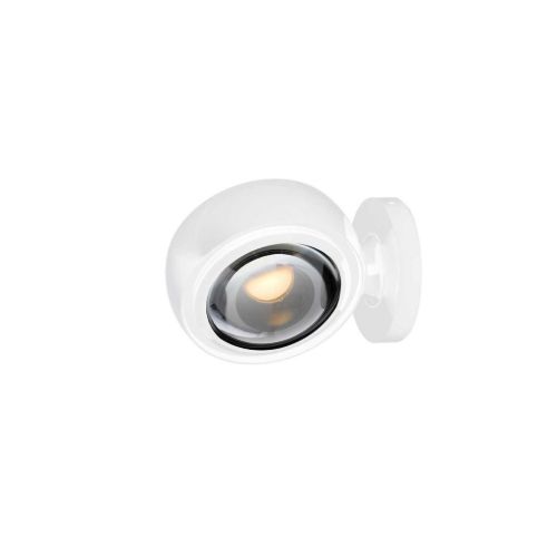 LOOM Design Optic Væglampe Ø: 12 cm - Hvid 