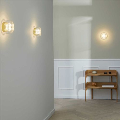 LOOM Design Glow Wandleuchte Ø: 16 cm – Mattgold VORBESTELLUNG: Mitte Juni 2024