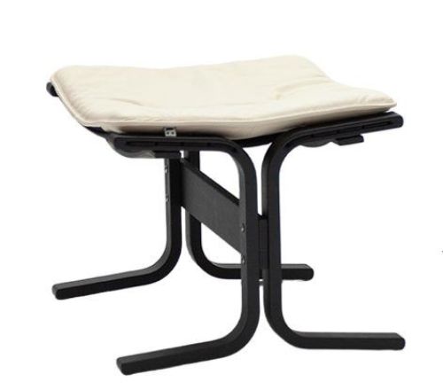 LK Hjelle Siesta Fiora Fodskammel - Black/Prescot Ivory