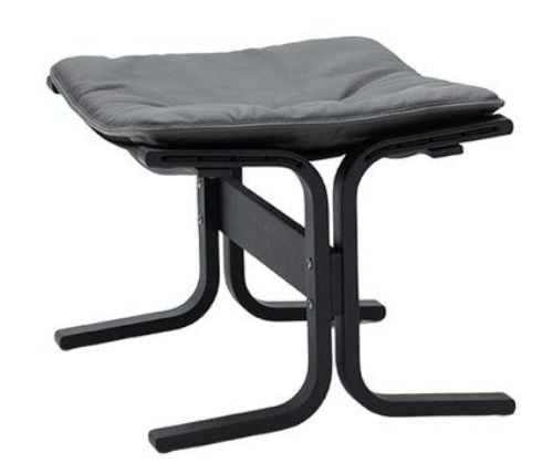 LK Hjelle Siesta Fiora Fodskammel - Black/Prescot Greyshadow