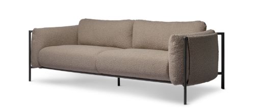 Bent Hansen Aware 3-Pers. Sofa L: 227 cm – Ricco 10/Sort Set