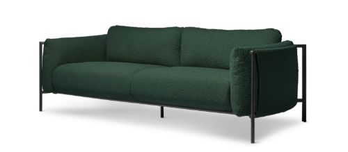 Bent Hansen Aware 3-Pers. Sofa L: 227 cm – Ricco 15/Sort Set