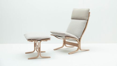 LK Hjelle Siesta Trio Fußhocker – Natur/Beige