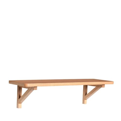 Hübsch Arki Reol 16x60 cm - Eg/Natur 