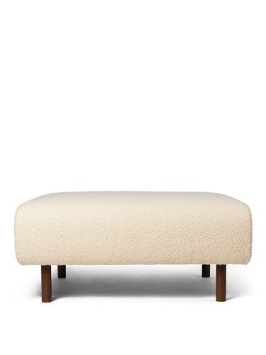 Ferm Living Dase Ottomane H: 41 cm - Nordic Bouclé/Off-White