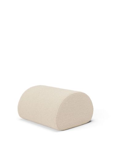 Ferm Living Rouli Pouf 38x67 cm - Pure Bouclé/Off-White