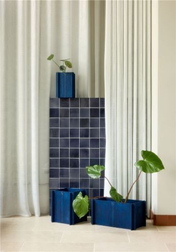 Squarely Copenhagen BloomON 25x30 cm - Ozeanblau