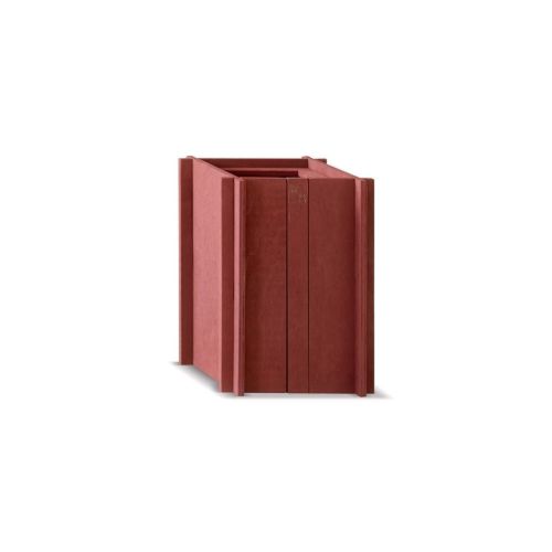 Squarely Copenhagen BloomSMALL 18x24 cm - Terracotta Red