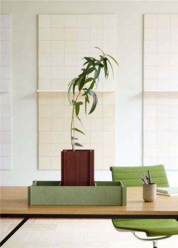 Squarely Copenhagen BloomSMALL 18x24 cm - Terrakottarot