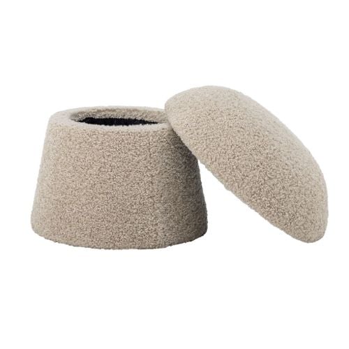 Bloomingville Bocca Pouf H: 38 cm – Natur/Polyester