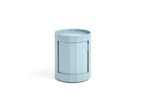 HAY Facet Skab Lav Inkl. Ben og Hjul H: 49 cm - Misty Blue