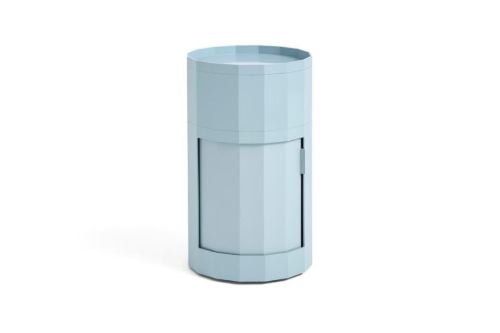 HAY Facet Skab High Inkl. Ben og Hjul H: 66 cm - Misty Blue