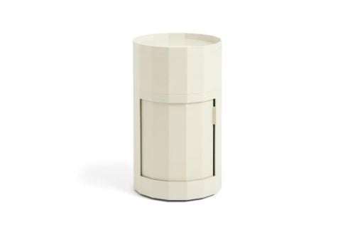 HAY Facet Skab High Inkl. Ben og Hjul H: 66 cm - Eggshell