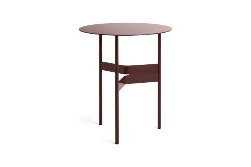 Hay Shim Coffee Table Ø: 45 cm - Bordeaux