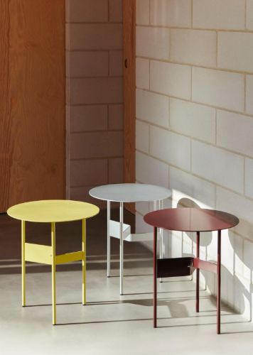 Hay Shim Couchtisch Ø: 45 cm - Custard