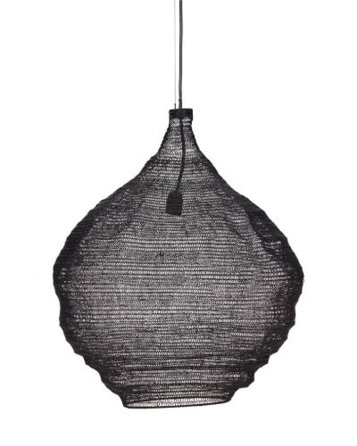 House Doctor Mesh Lampe Ø: 60 cm - Sort Jern