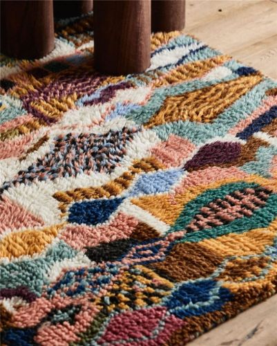 Nordal PIPPA Teppich 200x140 cm - Multi