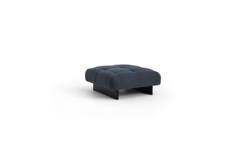 HAY Quilton Lift Ottoman 105x105 cm - Black Lacquered Oak/Planar 725