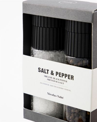 Geschenkbox mit Salz und Bio-Pfeffer von Nicolas Vahé OUTLET