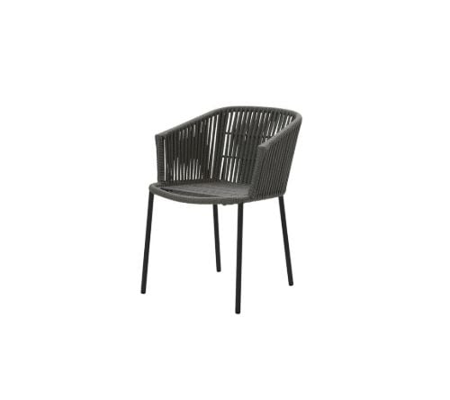 Cane-line Outdoor Moments Stol H: 74,5 cm - Dark Grey 