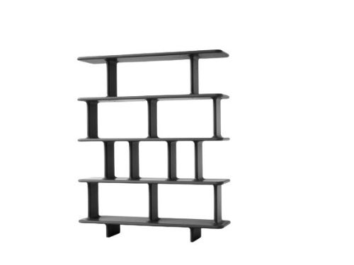 &Tradition Archivo JH45 Shelving H: 168 cm - Black Grey