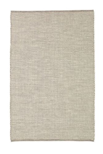 Hübsch Poppy Tæppe Large 200x300 cm - Grå/Hvid