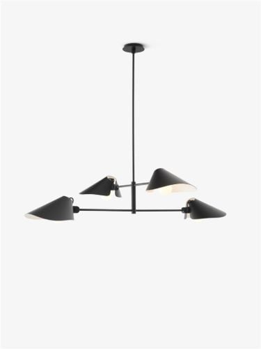 &Tradition Bonnet SC92 Chandelier H: 110 cm - Black