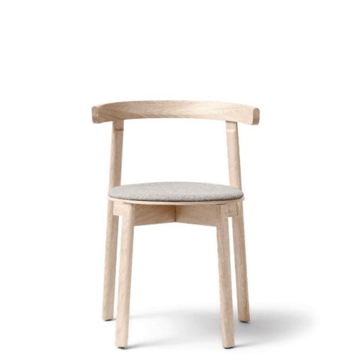 Form & Refine Lunar Chair - White Oak/Hallingdal 65 - 0227