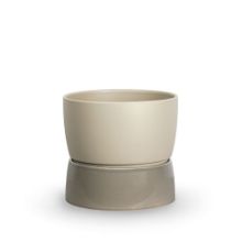 Bild von Ro Collection Two Tone Planter Floor Small Ø: 26 cm – Dune Grey