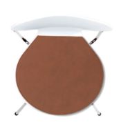 Bild von Bent Hansen Kissen für Arne Jacobsens 3107 7-Sitzer-Stuhl H: 8 mm – Basic-Leder Cognac