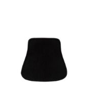 Bild von Bent Hansen Kissen für Kartell Masters Stuhl H: 8 mm – Basic Leder Schwarz