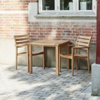 Bild von Mandalay Cambridge L: 90 cm und 2 York Chairs – Teak