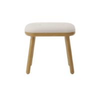 Bild von Umage Paff Hocker hoch H: 46,5 cm - Eiche/White Sands