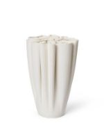 Bild von Ferm Living Dedali Vase H: 25,5 cm - Cremeweiß