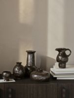 Bild von Ferm Living Doro Vase Groß H: 27 cm - Kaffee