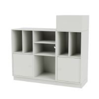 Bild von Montana QS Selection Spin III Rack für Vinyl mit Sockel 105 x 96,6 x 38 cm – 09 Nordic