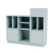 Bild von Montana QS Selection Spin III Rack für Vinyls mit Sockel 105 x 96,6 x 38 cm – 148 Flint