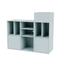 Bild von Montana QS Selection Spin III Rack für Vinyls mit Aufhängungshalterung 105 x 89,6 x 38 cm – 148 Flint