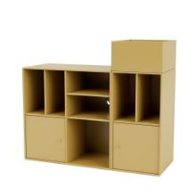 Bild von Montana QS Selection Spin III Rack für Vinyls mit Aufhängungshalterung 105 x 89,6 x 38 cm – 157 Cumin