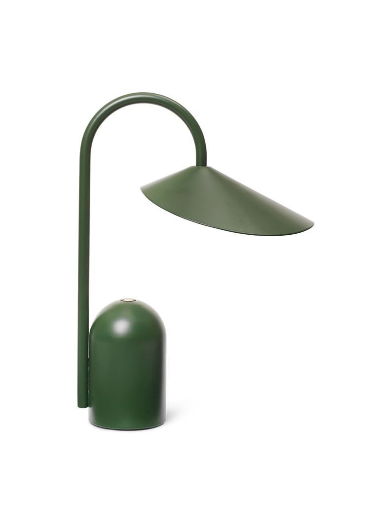 Bild von Ferm Living Arum Tragbare Lampe H: 30 cm - Grasgrün